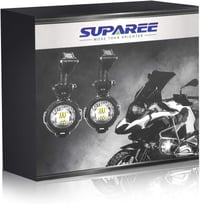 SUPAREE Motorrad LED Scheinwerfer 40W Nebelscheinwerfer Szett (2db) 9