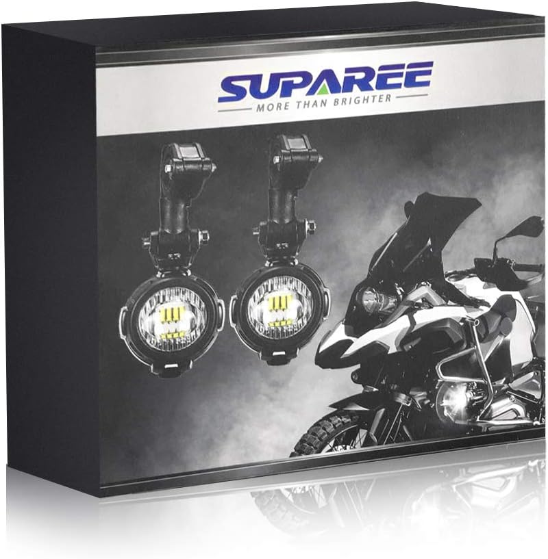 SUPAREE Motorrad LED Scheinwerfer 40W Nebelscheinwerfer Szett (2db)