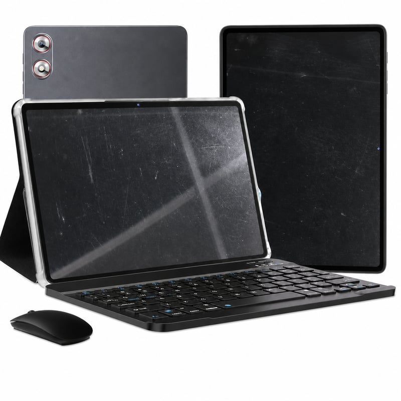 fezawio 10,1-inčni Android 15 tablet 30GB RAM 128GB ROM Octa-Core Gemini AI WiFi — ogrebotine i šteka (stanje: vidi 2. sliku)
