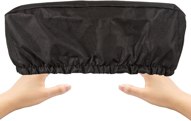 CFHOOAY Elektromos Kerékpár Akkumulátor Védőtok - Vízálló PVC Hailong Akkumulátorvédő Huzat, 40x13x14 cm, Fekete