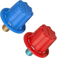 CGEAMDY 2db Autó Akkumulátor Saru Adapter Pozitív Negatív Sárgaréz 1