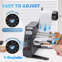 CGOLDENWALL AL-1150D Automata Címkeleválasztó Gép 12W Professzionális Etikett Szeparátor 3