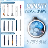 CGOLDENWALL Hordozható Inzulin Hűtőbox 2-8°C USB Elektromos Gyógyszer Hűtő LCD Kijelzővel 4