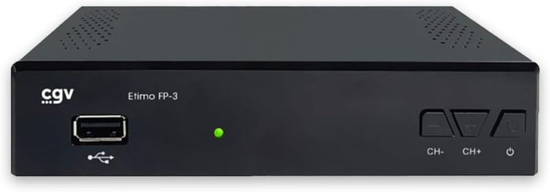 CGV ETIMO FP-3 HD digitális földfelszíni TV vevő és felvevő rögzítő beltéri egység