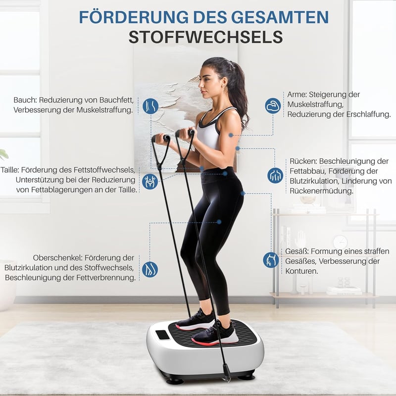 ChaCool Vibrációs Tréner 99 Fokozat 5 Program 150kg Terhelhetőség