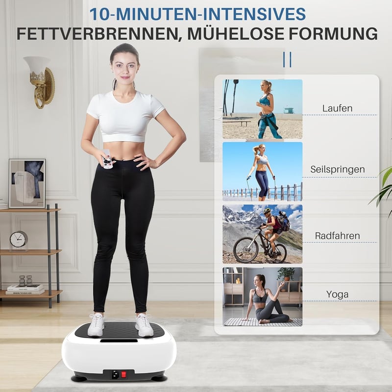 ChaCool Vibrációs Tréner 99 Fokozat 5 Program 150kg Terhelhetőség