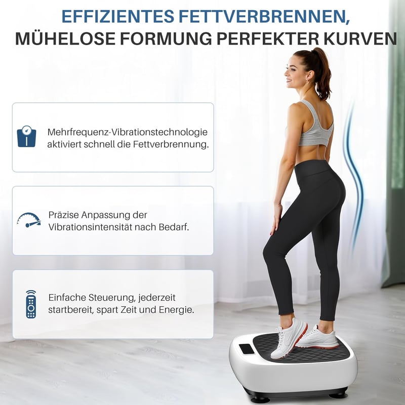 ChaCool Vibrációs Tréner 99 Fokozat 5 Program 150kg Terhelhetőség