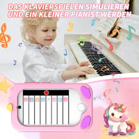 Aparat foto pentru copii CHAKEYAKE, jucărie în formă de smartphone cu ecran tactil, cameră duală, player MP3 și card SD de 32 GB, roz, pentru fete și băieți cu vârste între 3-12 ani 5