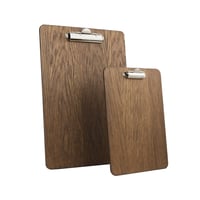 Suport Clipboard cu Clemă din Lemn Chalkboards UK - Stejar Închis - 240 x 340 mm 2