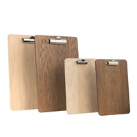 Suport Clipboard cu Clemă din Lemn Chalkboards UK - Stejar Închis - 240 x 340 mm 4