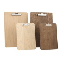 Suport Clipboard cu Clemă din Lemn Chalkboards UK - Stejar Închis - 240 x 340 mm 3