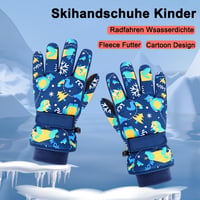 Chanurae Gyermek Vízálló Téli Kesztyű 4-6 Éveseknek - Lila Síkesztyű Hógolyózáshoz, Biciklizéshez, Snowboardozáshoz - Meleg Polár Béléssel 2
