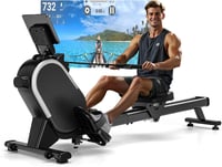 CHAOKE Mágneses Evezőgép 16 Fokozat Dual Rail 160kg Terhelhetőség 1