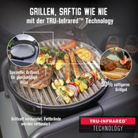 Elektrický gril Char-Broil Patio Bistro Cube E, TRU-Infrared, max. 320 °C, kompaktný balkónový gril, digitálna regulácia teploty, prenosný 4