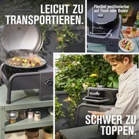 Elektrický gril Char-Broil Patio Bistro Cube E, TRU-Infrared, max. 320 °C, kompaktný balkónový gril, digitálna regulácia teploty, prenosný 5