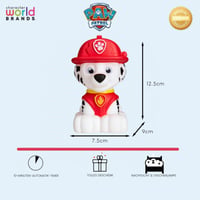 Detské nočné svetlo a baterka Character World Paw Patrol Marshall GoGlow, biele, 9x7,5x12,5 cm, lampa do detskej izby 7