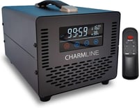 Charmline Ózongenerátor 40000 mg/h - Szagtalanító Készülék Távirányítóval, 500 m² Területre, Otthonba, Autóba, Fekete 1