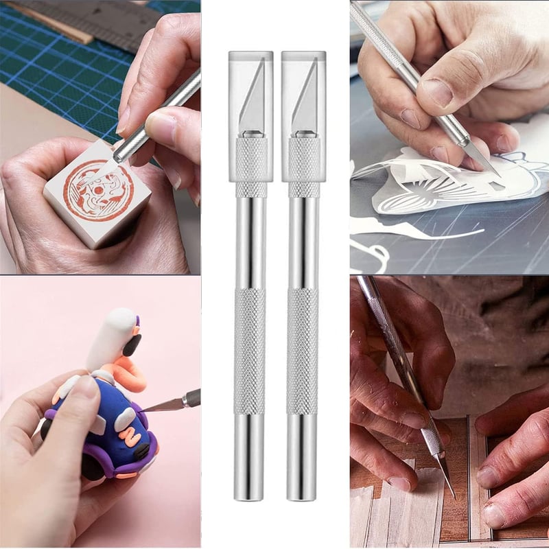 Chedin 26 részes plotter kiegészítő készlet - Vinyl kivágó eszközök, skalp kések, spatula, vonalzó - DIY barkács szett tárolótáskával