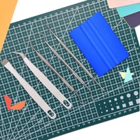 Chedin 6 részes plotter kiegészítő készlet - Rozsdamentes acél vinyl szedő eszközök barkácsoláshoz, matricázáshoz, HTV-hez, sziluett vágásho 2