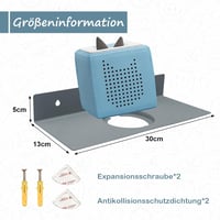 Chedin Fém Tonie Polc - Mágneses Fali Tárolórendszer 20 Tonie Figurához és Dobozhoz - Gyerekszoba Rendszerező Minimál Stílusban (Szürke) 3