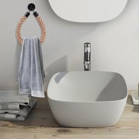Chedin Wc papír tartó fekete matt, fúrás nélkül, vintage kender kötél, 2 darab 6