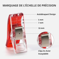 Cheerhom 50 bucăți cleme pentru cusut 27x10 mm, cleme pentru țesături, pentru cusut DIY, quilting, croșetat, accesorii pentru lucru de mână 4