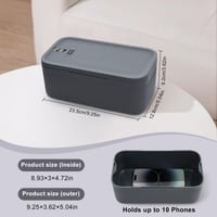 chefeggukk Uzatvárateľný úložný box s kombinovaným zámkom – na lieky, telefón, pochutiny – do domácnosti, chladničky, kancelárie, na cesty – bez obsahu BPA – 23,5 2