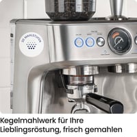 Espresso kávovar Chefman Crema Supreme s tlakom 15 barov, mlynčekom na kávu a 30 stupňami hrubosti mletia 3