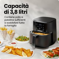 Chefman Hot Air Fryer 3,75 literes forrólevegős sütő Hi-Fry technológiával 3