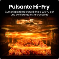 Chefman Hot Air Fryer 3,75 literes forrólevegős sütő Hi-Fry technológiával 5