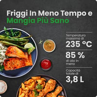 Chefman Hot Air Fryer 3,75 literes forrólevegős sütő Hi-Fry technológiával 2