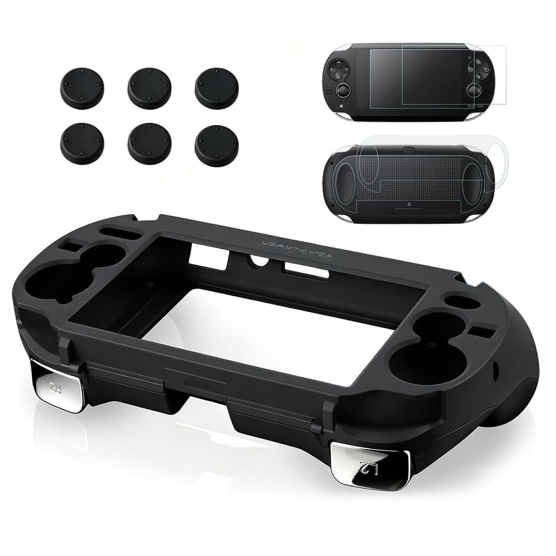 Ochranný kryt s držiakmi a L2 R2 spúšťami pre konzolu PlayStation PS Vita 1000