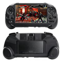 Ochranný kryt s držiakmi a L2 R2 spúšťami pre konzolu PlayStation PS Vita 1000 2