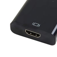 Adaptér chenyang DisplayPort na HDMI, pozlátený prevodný kábel (DP samec na HDMI samica) pre počítač, notebook, monitor a projektor, čierny 3