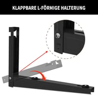 Cherbowing univerzális klíma kültéri egység tartó fali konzol 550mm 9000-36000 BTU 2