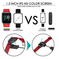 Inteligentné hodinky CHEREEKI s meračom tepu, vodotesnosť IP68, fitness náramok s 1,3-palcovým dotykovým displejom, krokomerom, pre mužov, ženy aj deti 6