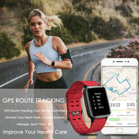 Inteligentné hodinky CHEREEKI s meračom tepu, vodotesnosť IP68, fitness náramok s 1,3-palcovým dotykovým displejom, krokomerom, pre mužov, ženy aj deti 5
