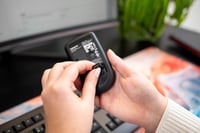 Bezdrôtová súprava klávesnice a myši CHERRY DW 3000 QWERTZ – čierna 7