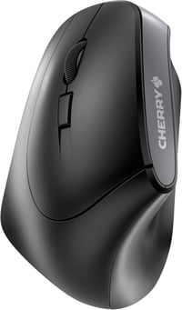 CHERRY MW 4500 Left ergonomikus vertikális vezeték nélküli egér balkezeseknek - fekete 1