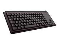 Klávesnica CHERRY G84-4400 s trackballom, nemecké rozloženie QWERTZ, USB-A, čierna 4
