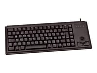 Klávesnica CHERRY G84-4400 s trackballom, nemecké rozloženie QWERTZ, USB-A, čierna 3