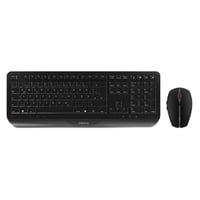 CHERRY GENTIX Desktop bezdrôtová súprava klávesnice a myši, čierna, nemecká lokalizácia – chýba podpierka klávesnice (stav: pozri 2. obrázok) 4