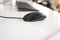 Mouse Optic cu Fir CHERRY GENTIX cu Rotiță de Precizie – Negru 3