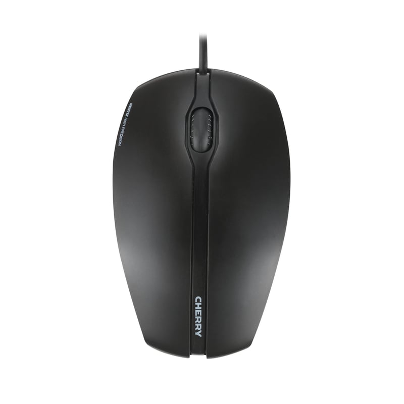 Mouse Optic cu Fir CHERRY GENTIX cu Rotiță de Precizie – Negru