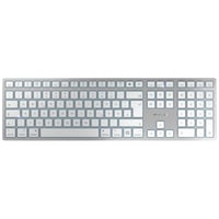 Tastatură wireless CHERRY KW 9100 Slim pentru Mac, layout german QWERTZ, albă 1