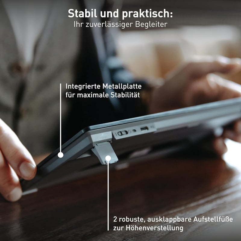CHERRY KW 9200 MINI Kompakt Bluetooth Billentyűzet 4 Eszközhöz, Vezetékes, Újratölthető