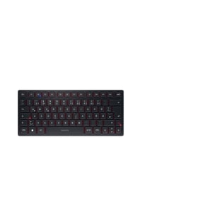 CHERRY KW 9200 Mini kompaktna tipkovnica za više uređaja, DE QWERTZ raspored, crna
