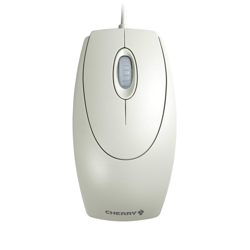 Optická myš Cherry M-5400 WheelMouse USB/PS2 – svetlosivá