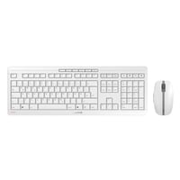 Bezdrôtová súprava klávesnice a myši CHERRY Stream Desktop Recharge, biela, nemecká lokalizácia — vypadnuté 3 klávesy + (stav: pozri 2. obrázok) 1