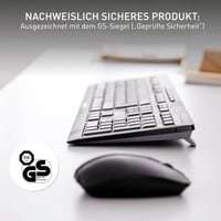 Bezdrôtová súprava klávesnice a myši CHERRY Stream Desktop Recharge, biela, nemecká lokalizácia — vypadnuté 3 klávesy + (stav: pozri 2. obrázok) 13